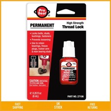 High Strength Permanent Blue Thread Locker Fluid Oil Resistant Sealant 6ml