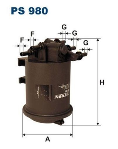 Für FILTRON FILTRY PS 980 FUEL FILTER - Bild 6