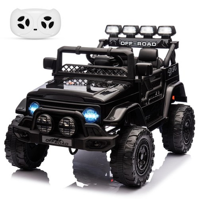 #ad Kids Ride On Truck Car 12V Electric Vehicle With Remote Control LED Lights Music $159.99