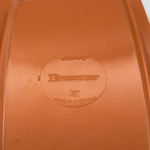 Butter Dish & Sugar Bowl Orange Melmac Bessemer Australia Retro - Picture 4 of 14