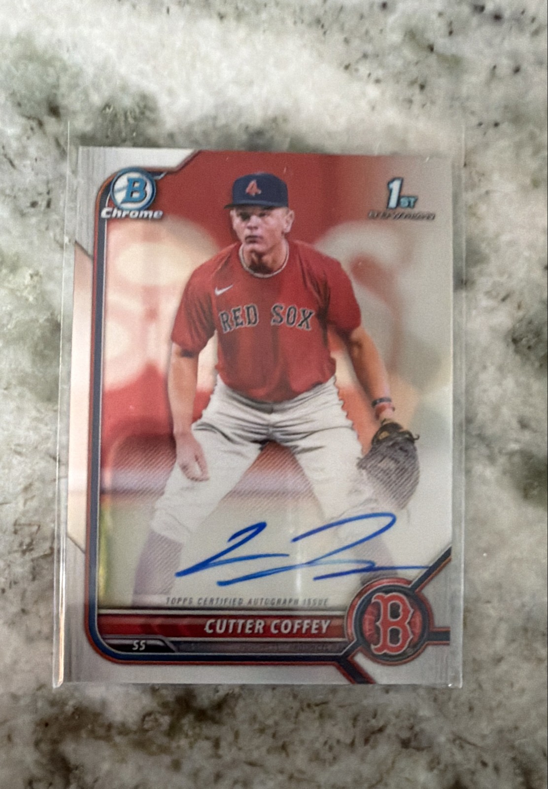 Cutter Coffey 2022 Bowman Draft Chrome Draft Pick Autographs  #CDA-CC Auto