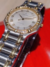 Concord Saratogo Ladies Diamond And Solid Gold Bezel Watch Premium 15 14 429