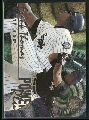 1996 Ultra #10 Frank Thomas Power Plus Gold Medallion