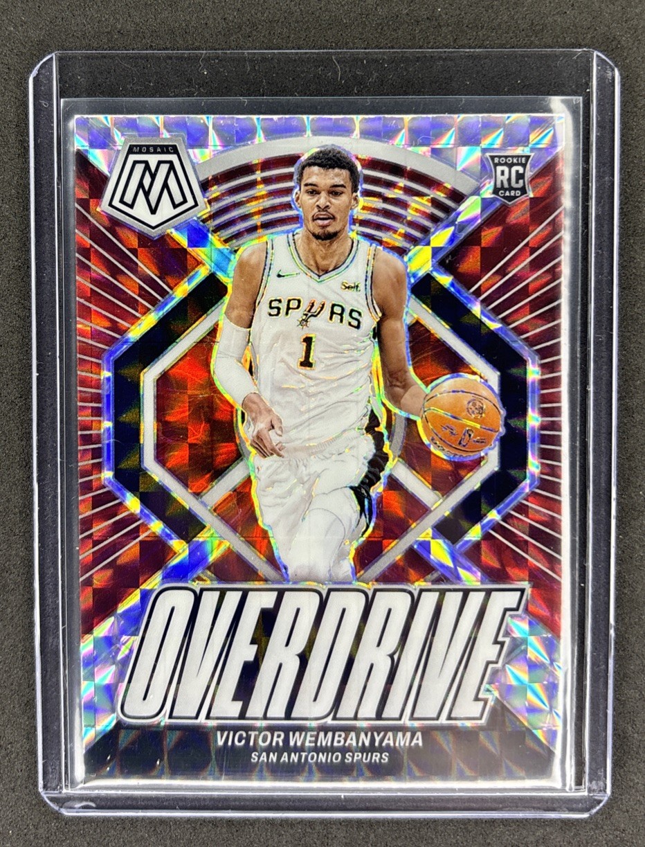 2023-24 Panini Mosaic Victor Wembanyama #16 RC Rookie Overdrive