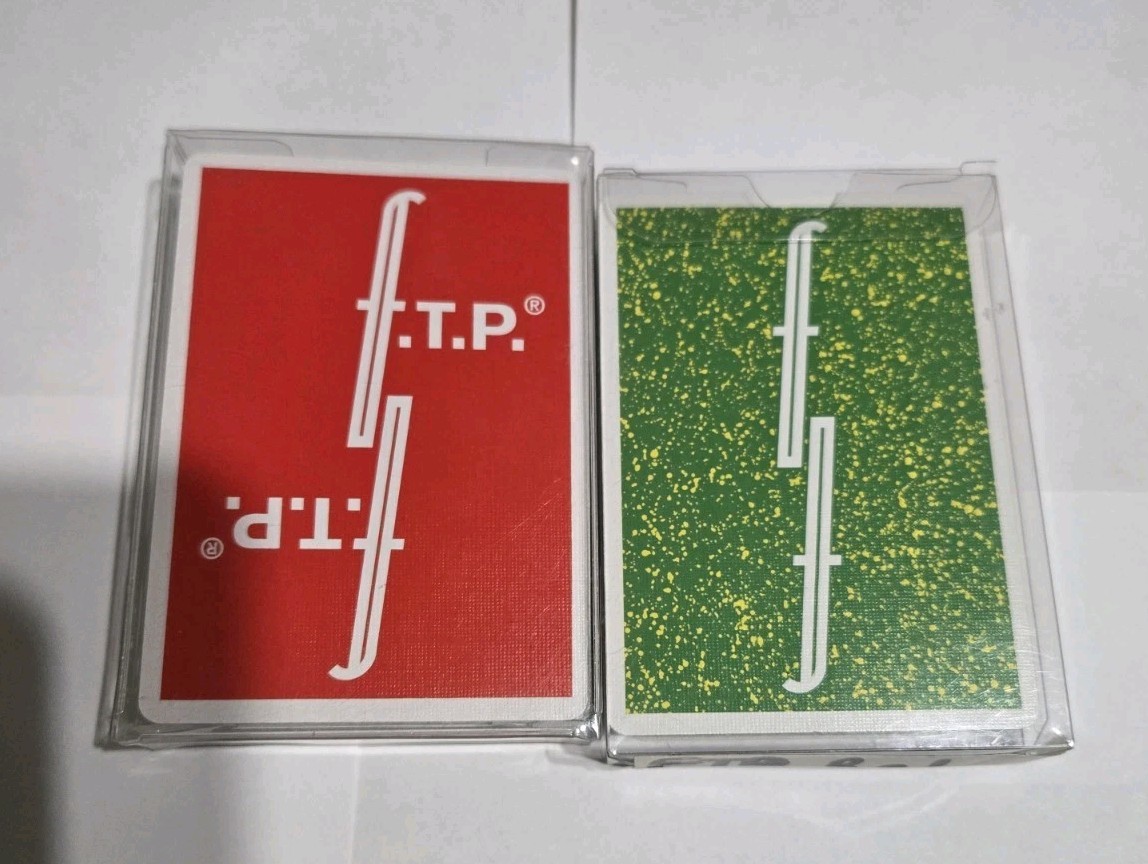 トランプ fontaine F.T.P red playing cards s-l400.jpg