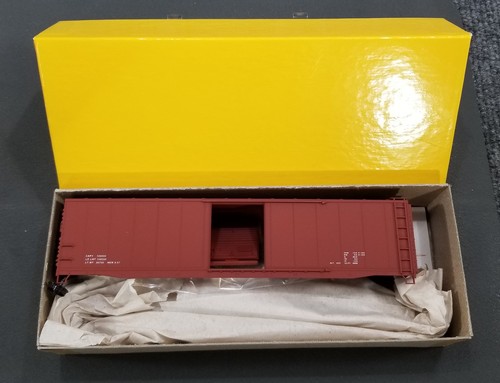 Accurail HO #5099 solo datos 50' AAR Boxcar óxido # kit sin montar | Zustand: Used