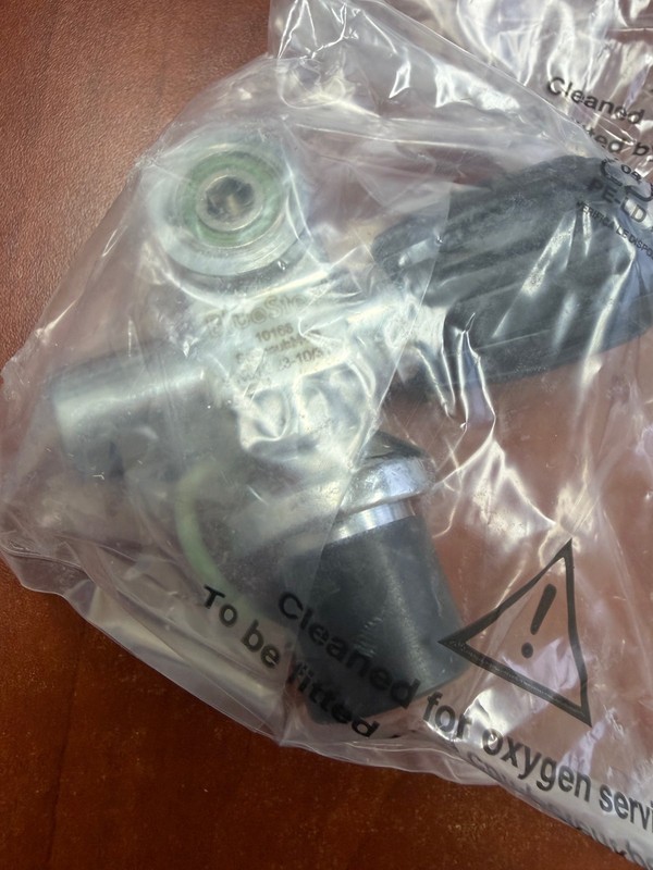 Blue Steel Modular Valve – Left Hand Side (DIN/Yoke Convertible, 200 Bar)