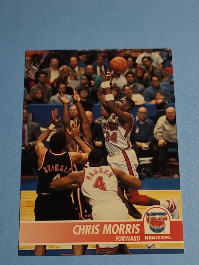 1994 95 Hoops Chris Morris New Jersey Nets #136