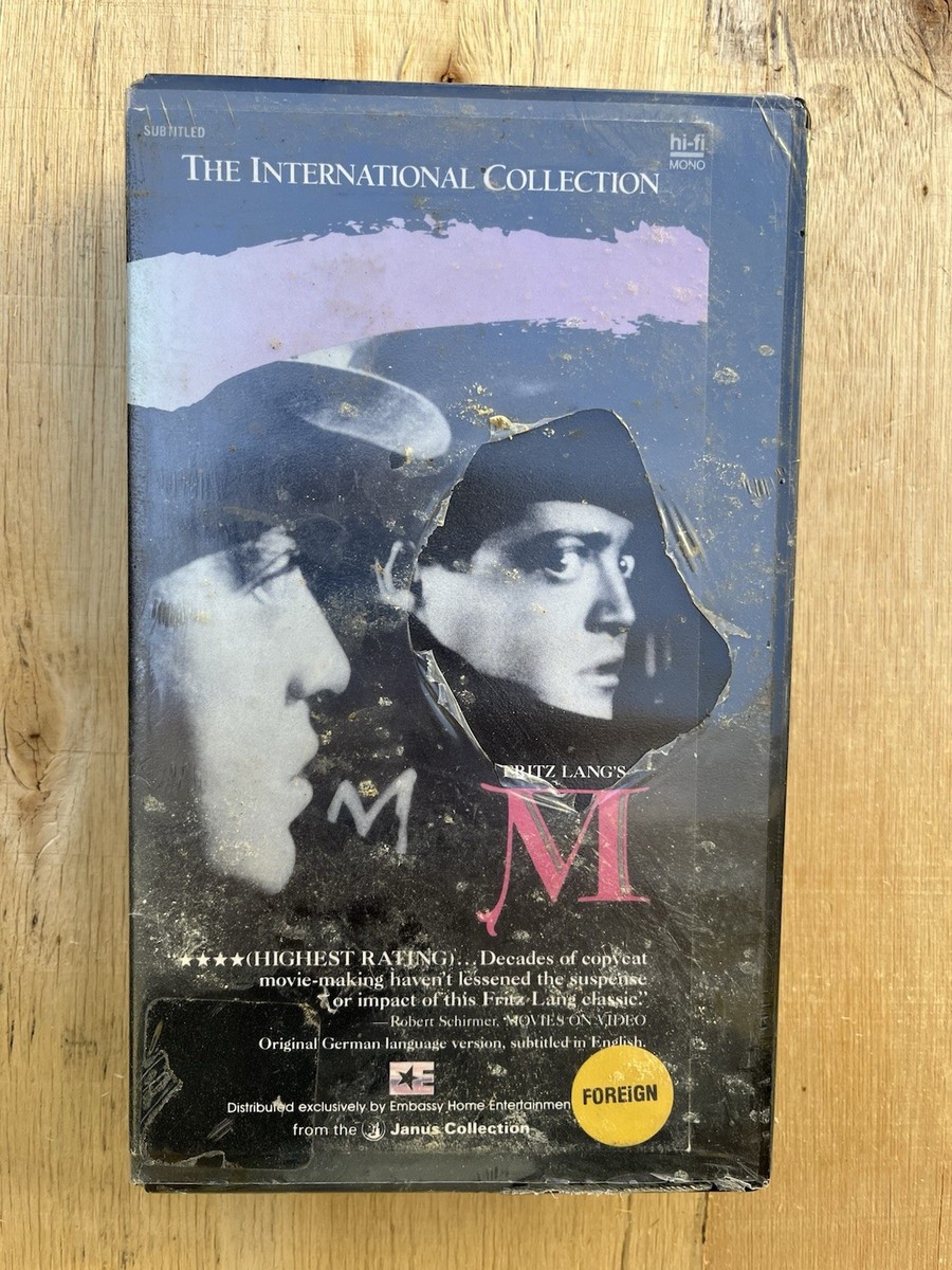 M (VHS) for sale online | eBay