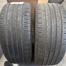 225 45 R18 91W Continental Eco Contact 6 Tread 5.3mm No Repairs X2