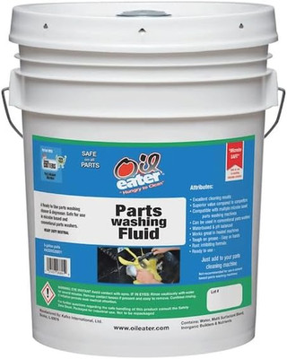 Parts Washer Fluid, Water-Based Heavy Duty Ph Neutral, Smart Microbe Safe Parts