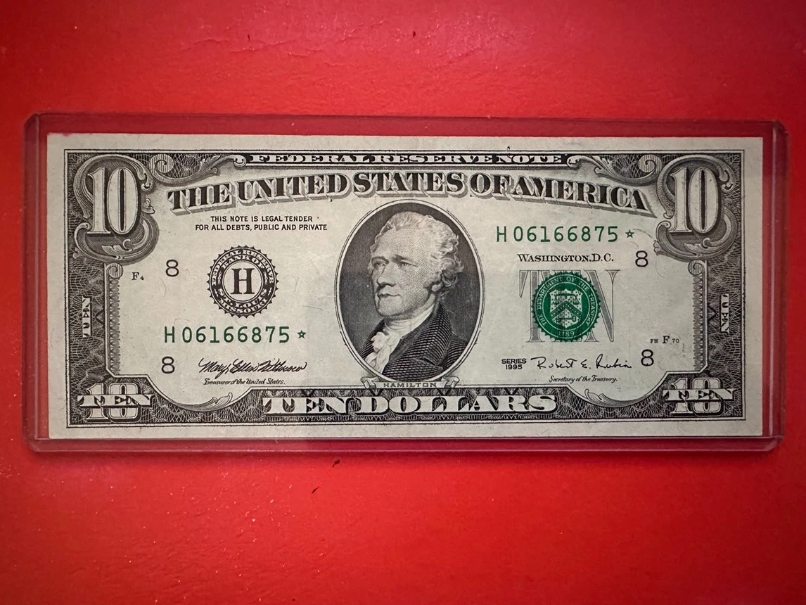 1995 $10 US Federal Reserve Small Notes for sale | eBay