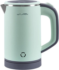Small Stainless Steel Electric Kettle 0.8L Portable Tea Water Heater