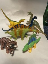 6pc Large Dinosaur Toys Various Unbranded Clean Assorted Dino Jurassic Park