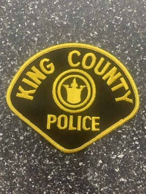 Vintage King County Police Patch