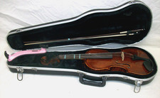 Frederick A Strobel ML105-44 Violin 4/4 with Case  Bow, Serial 40090062. 2009