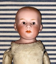 Expressive Antique 12" Gebruder Heubach Bisque Head Doll, Germany