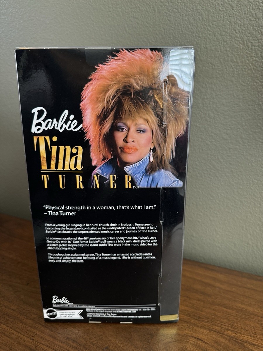 barbie TINA TURNER Music serie COLLECTOR 2022 Mattel HCB98 boite neuve