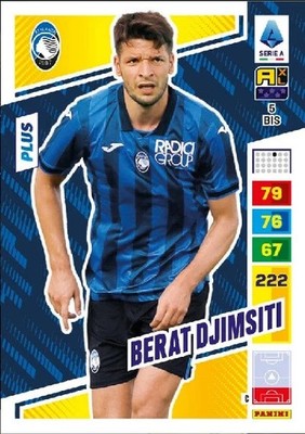 Panini Footballers Adrenalyn XL 2023-24 Djimsiti 5bis Atalanta Base card/PLUS