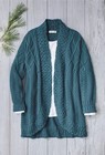 Coldwater Creek Lakeshore Cardigan color Rich Teal
