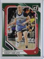 2026 Donruss WNBA #16 Hailey Van Lith Green Shimmer