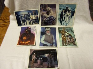 Star Wars Photo Cards Empire Strikes Back-5x7--1980 Lucasfilm