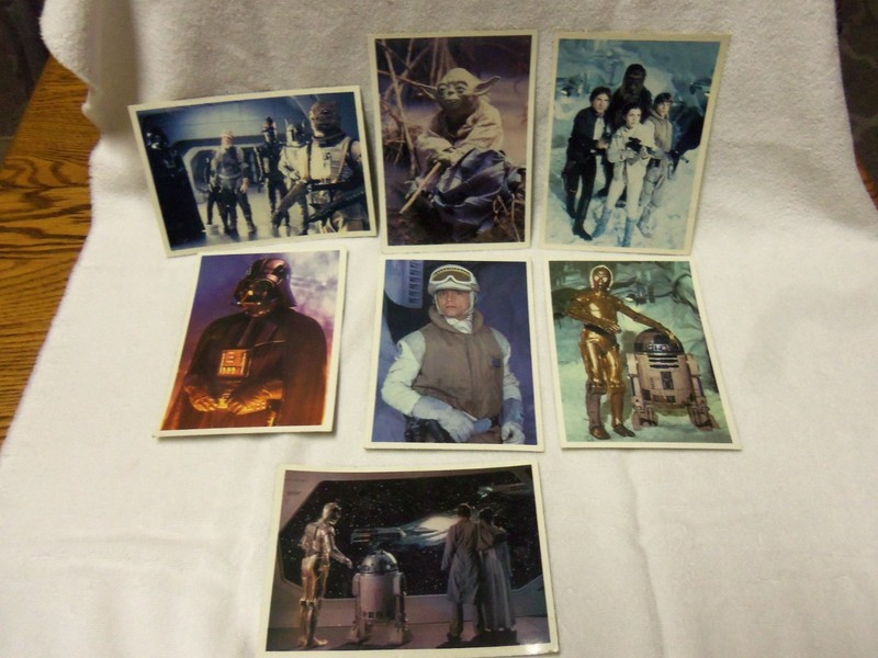 Star Wars Photo Cards Empire Strikes Back-5x7--1980 Lucasfilm