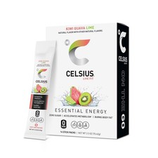 CELSIUS On The Go Energy Drink Mix, Kiwi Guav...