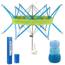 Metal Yarn Swift Umbrella Holder Adjustable for Skeins Crochet Knitting Tool
