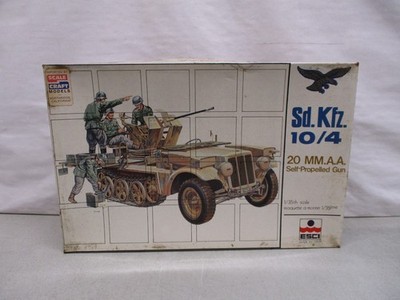 Esci SD.KFZ. 10/4 20MM Anti Aircraft Self-Propelled Gun 1/35