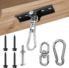 Punching Bag Hanger for Heavy Bag Beam Mount Hardware 360° Rotation Boxing Bag C
