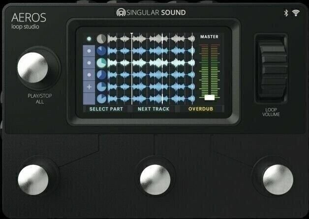 kirakiraband　 AEROS Loop Studio Singular Sound Aeros Loop Studio Stereo Looper Pedal | Sweetwater