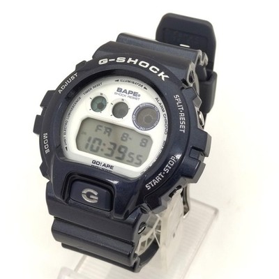 Casio G-Shock DW-6900FS BAPE Collaboration Digital Men's Watch With Box Used
