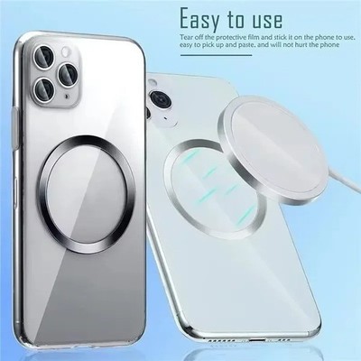 Adhesive for Phone Magsafe Wireless Charging Metal Ring Sticker Mag Ring Circle