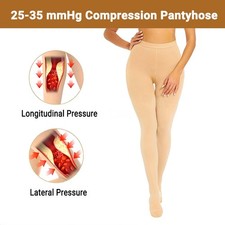 Women Men Compression Pantyhose Graduated Stockings Medical Varicose Veins Edema
