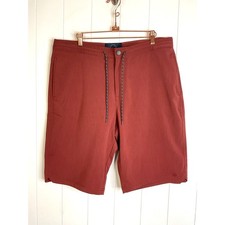 Evan Tide Men's Rust Color Board Shorts Swim Trunks Size 34