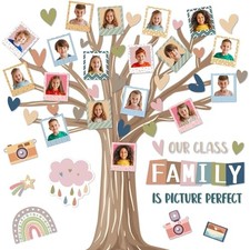Classroom Bulletin Board Set Tree Photo Display Teacher Decor