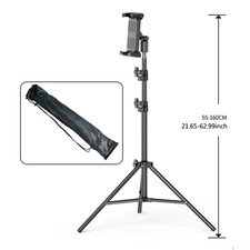 Tripod Floor Tablet Stand Adjustable Holder Mount Support for Ipad Air Pro 12.9