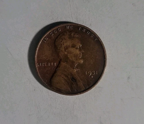 1931-D Lincoln Wheat Cent Extra Fine Condition