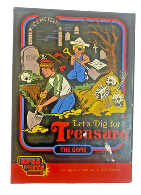 Lets Dig For Treasure Steven Rhodes Dyno Mite Pirate Card Game 