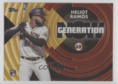 2022 Topps Update Generation Now Gold 68/75 Heliot Ramos #GN-70 14ez