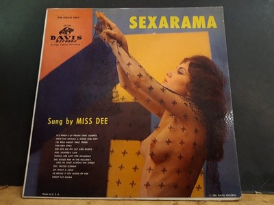 MISS DEE  Sexarama  LP   1962 U.S. pressing   Adult Comedy  Sexy cover!