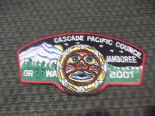 MINT 2001 JSP Cascade Pacific Council Moon Troop 714