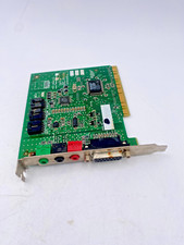 Vintage Ensoniq AudioPCI 9730 Rev E PCI Sound Card DB-15 Connector for PC