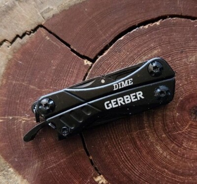 Gerber Dime Assorted Colors 9 Functions (USA) - Scissors, Pliers, Knife - QTY 1