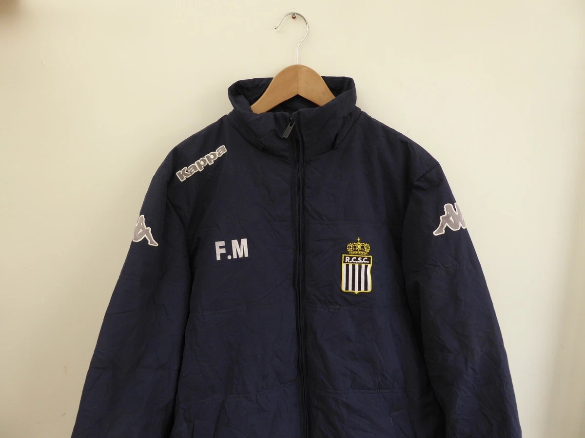 Charleroi Kappa Bench Coat with initials F.M (Felice Mazzù) | eBay