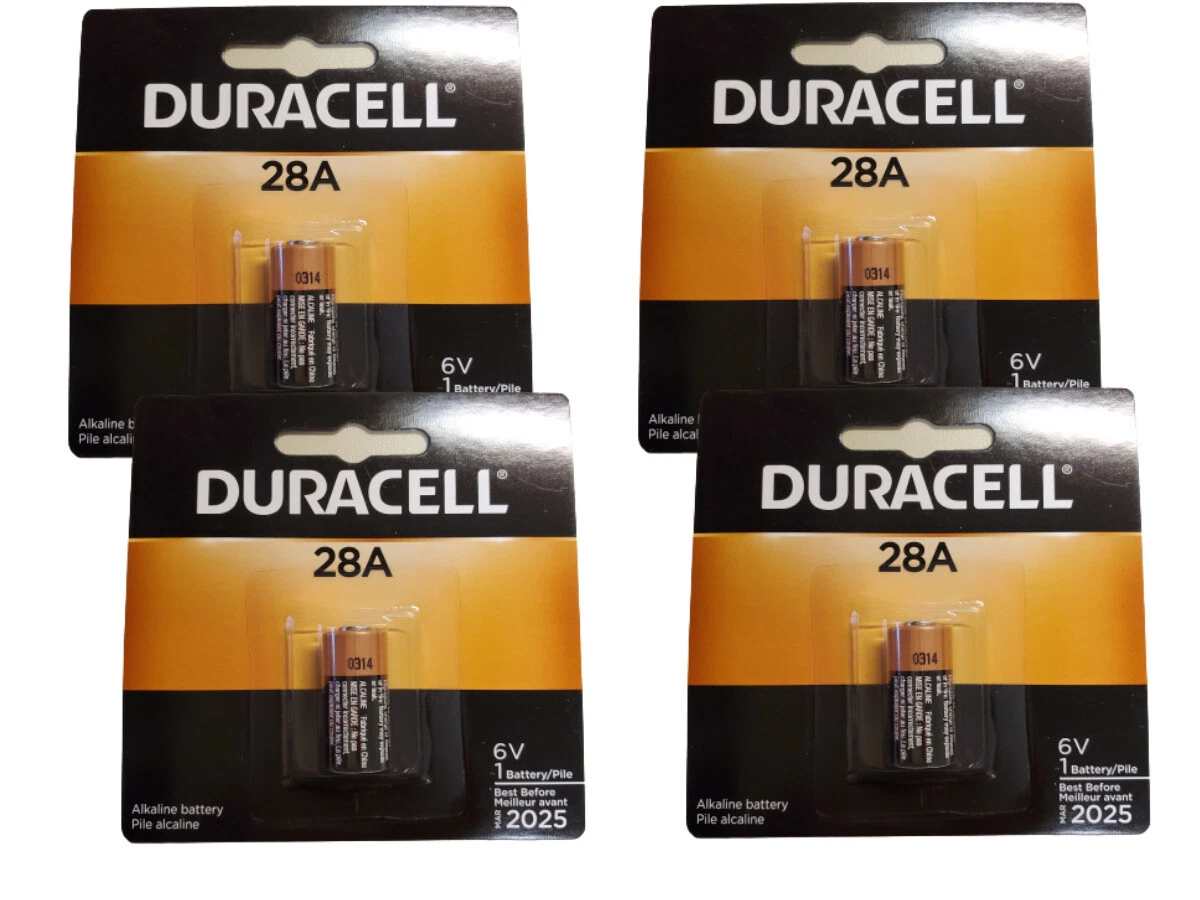 Duracell PX 28A A544 100mAh 6V Alkaline Button Top Medical, 41 OFF