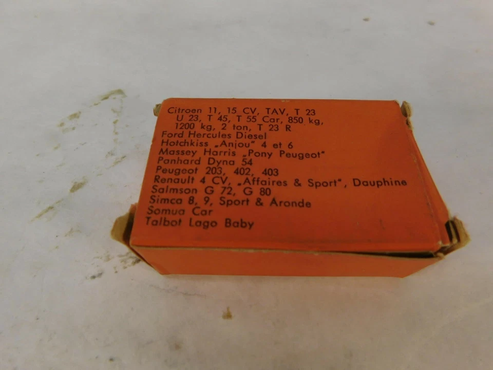 Peugeot 403 404 Renault 4CV Dauphine Generator Brushes for Paris-Rhone 1956-1962 - Image 4 of 4