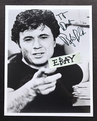 ROBERT BLAKE Signed Photo Autograph BARETTA Our Gang Mickey In Cold Blood Star