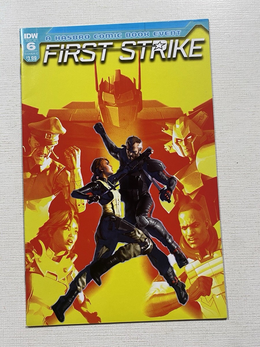 First Strike #6C (IDW, 2017) In VF/NM, Hasbro, GI Joe First Strike #6C (IDW, 2017) In VF/NM, Hasbro, GI Joe